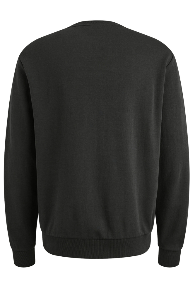 PME legend blauwe heren sweater | Achteraanzicht