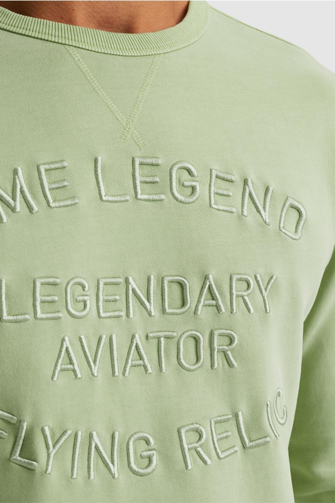PME legend groene heren sweater | Unique Selling Point