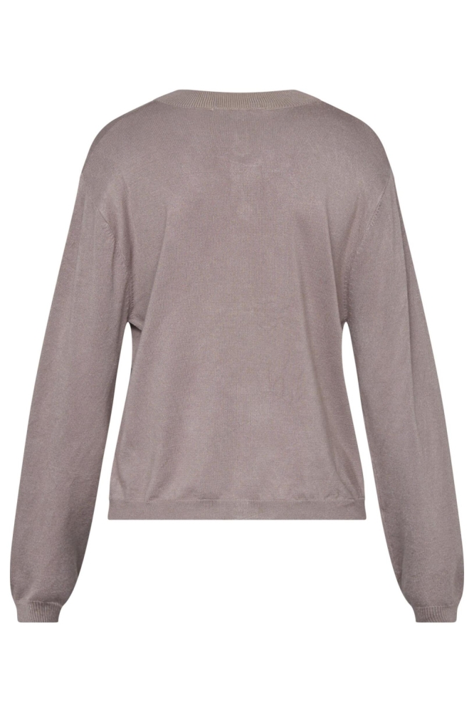 SisterS point camel dames vest | Achteraanzicht