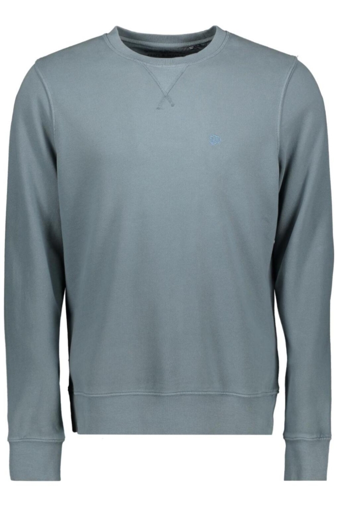 Superdry blauwe heren sweater | Vooraanzicht