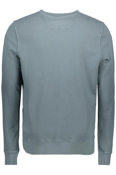 Superdry blauwe heren sweater | Achteraanzicht