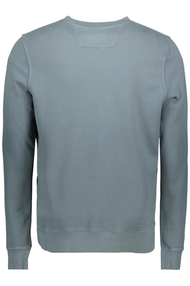 Superdry blauwe heren sweater | Achteraanzicht