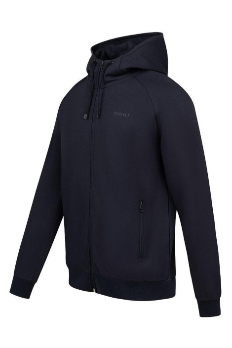 Cruyff blauwe heren vest | Zijaanzicht