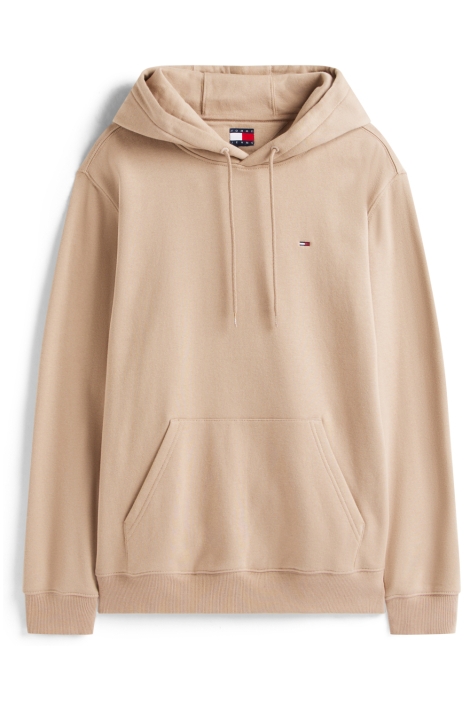Tommy Jeans taupe heren sweater | Vooraanzicht