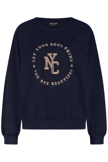 Lady Day Trui JOYCE SWEATER L28 606 2754 BLUE