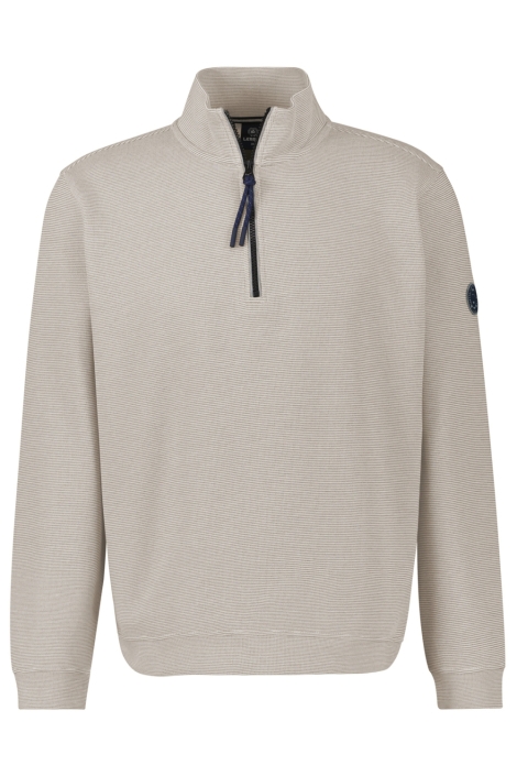 Lerros grijze heren sweater | Vooraanzicht