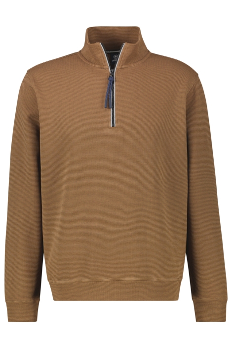 Lerros camel heren sweater | Vooraanzicht