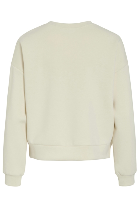Vila beige dames sweater | Achteraanzicht