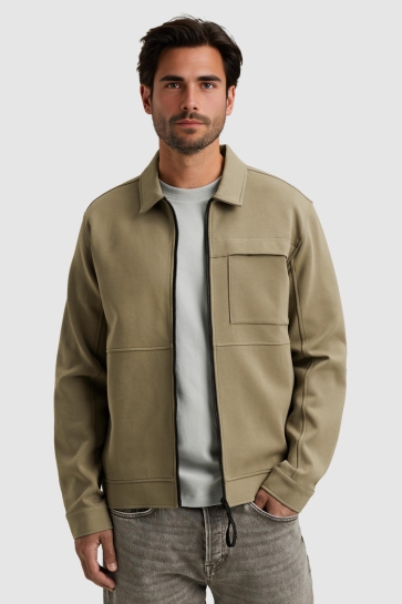Cast Iron SHIRT JACKET MET ZIJZAKKEN CSW2508432 8025