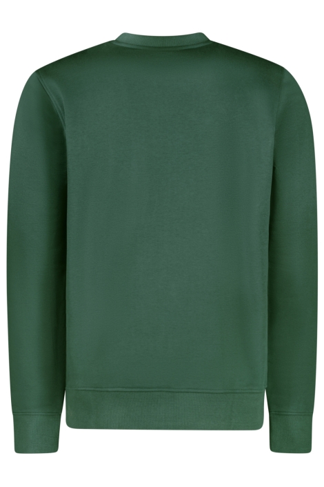 Cars groene heren sweater | Achteraanzicht