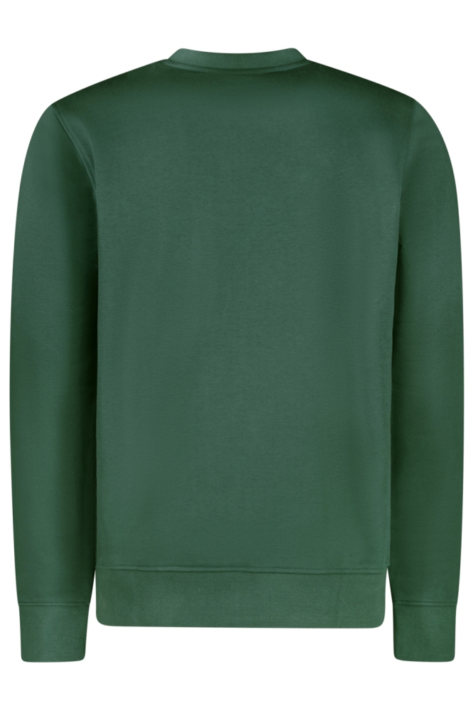Cars groene heren sweater | Achteraanzicht