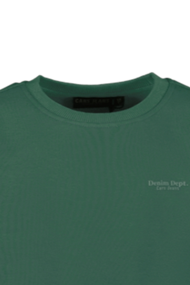 Cars groene heren sweater | Close up