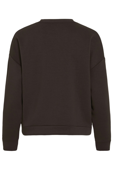 Vila bruine dames sweater | Achteraanzicht