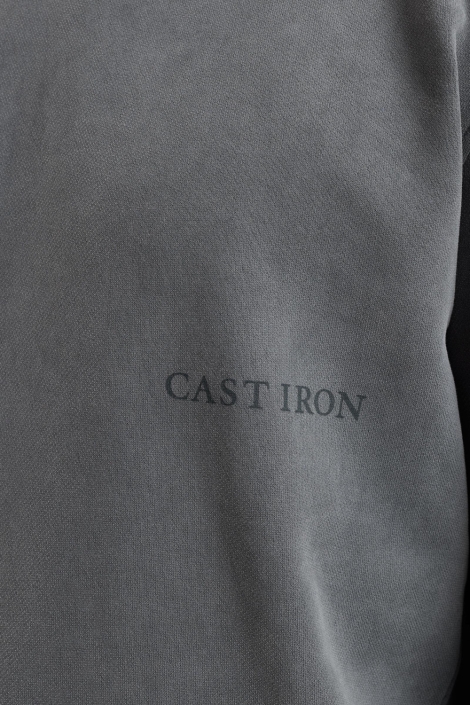 Cast Iron blauwe heren sweater | Kleurstaal