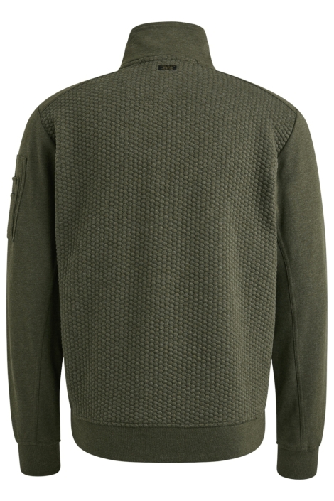 PME legend groene heren vest | Achteraanzicht