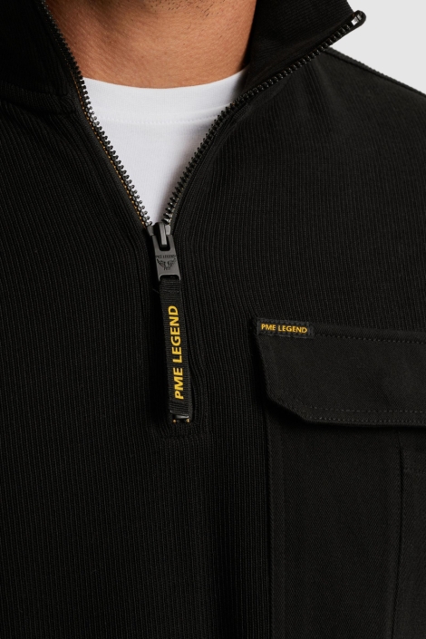 PME legend zwarte heren trui | Close up