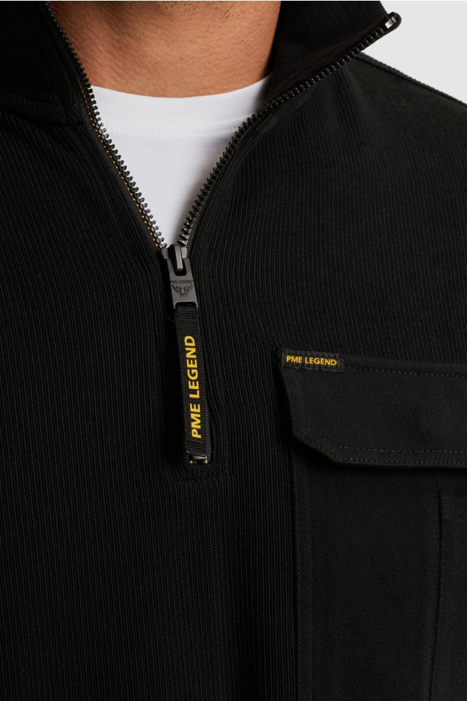 PME legend zwarte heren trui | Close up