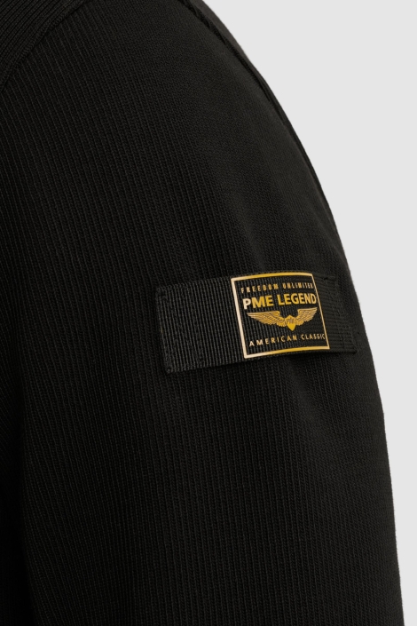PME legend zwarte heren trui | Close up