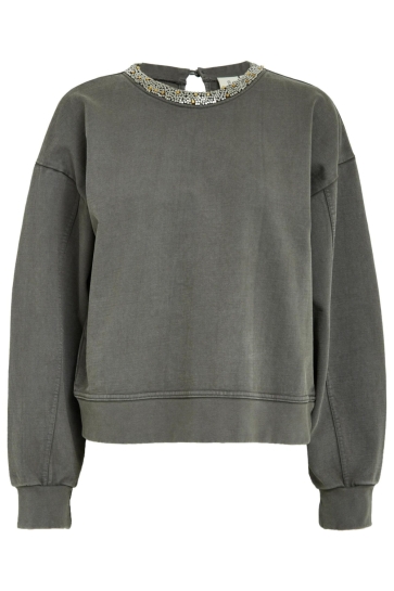 Peppercorn JANICE SWEATSHIRT PC8522 3627 GRAPE LEAF