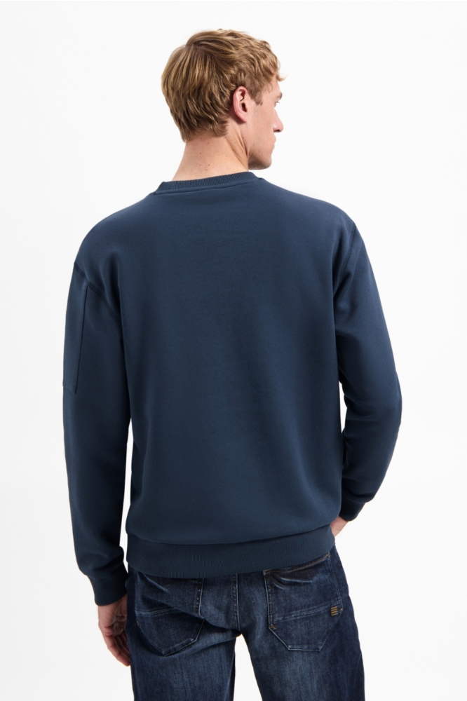 NO-EXCESS blauwe heren sweater | 