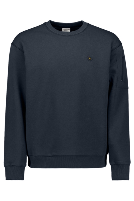 NO-EXCESS blauwe heren sweater | 