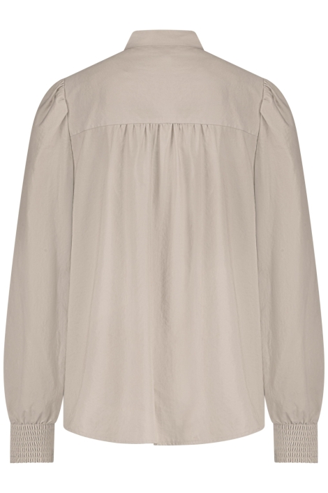 Red Button beige dames blouse | Achteraanzicht