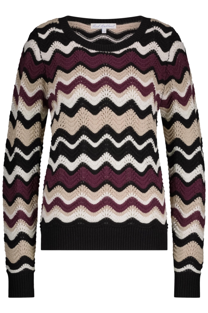 Red Button multi color dames trui | Vooraanzicht