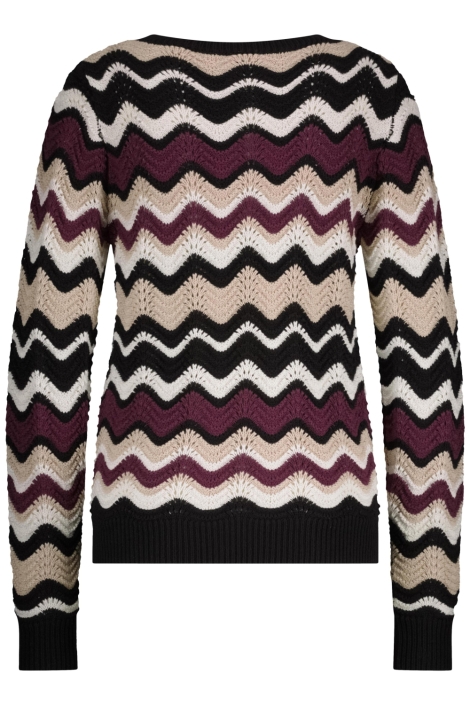 Red Button multi color dames trui | Achteraanzicht