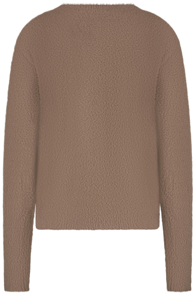 Red Button bruine dames sweater | Achteraanzicht