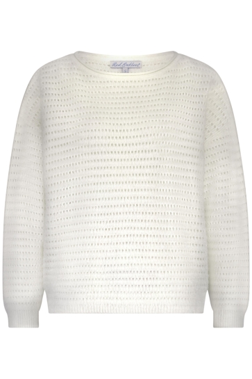 Red Button FLUFFY AJOUR SWEATER SRB4651 ECRU