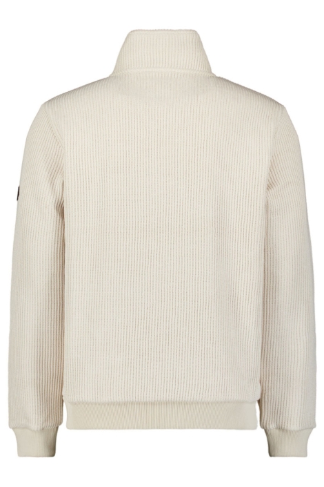 NO-EXCESS ecru heren vest | Achteraanzicht