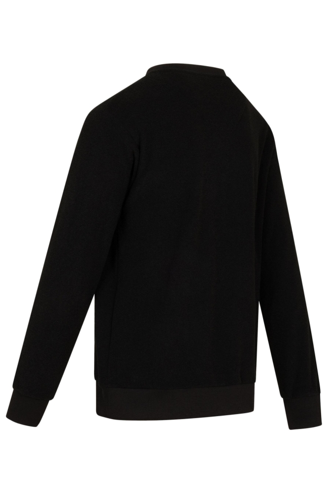 Cruyff zwarte heren sweater | Achteraanzicht