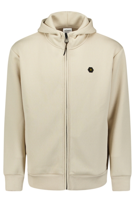 NO-EXCESS beige heren vest | Vooraanzicht