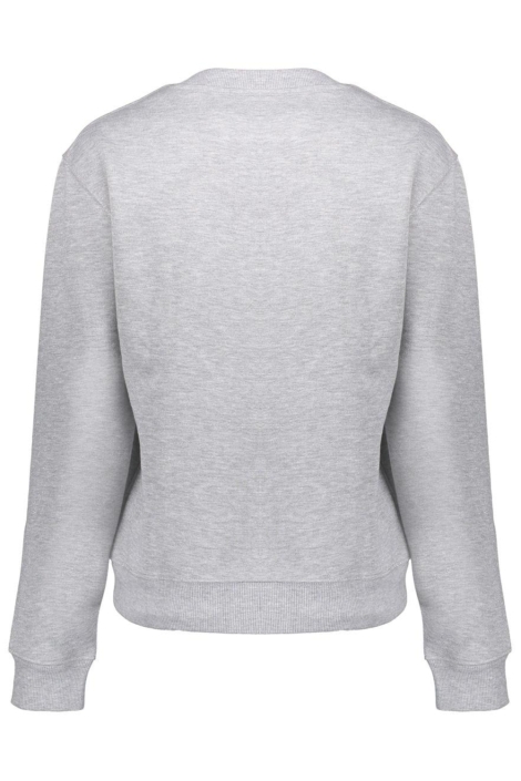 Geisha grijze dames sweater | Achteraanzicht