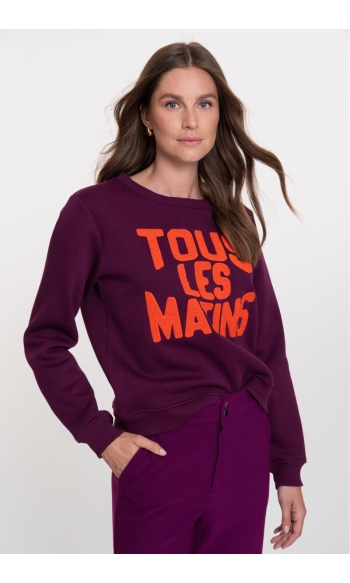 TOUT LE MATINS TRUI 52891 24 PURPLE/ORANGE