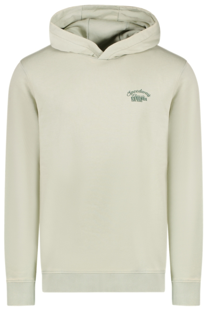 Cars beige heren sweater | Vooraanzicht