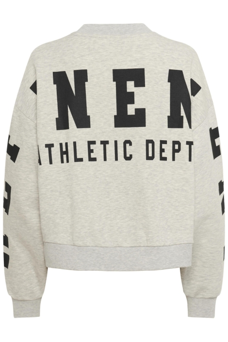 Kaffe grijze dames sweater | Achteraanzicht