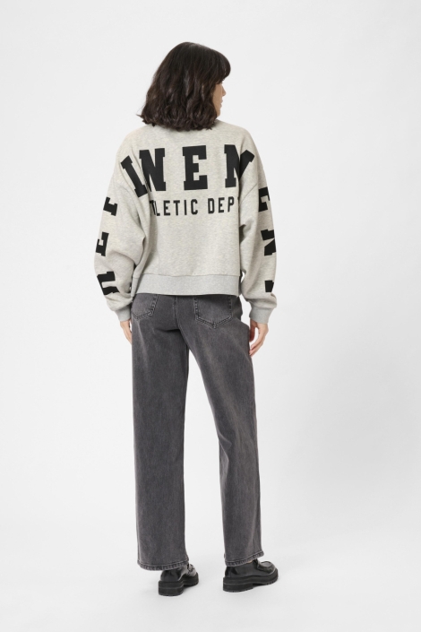 Kaffe grijze dames sweater | Model