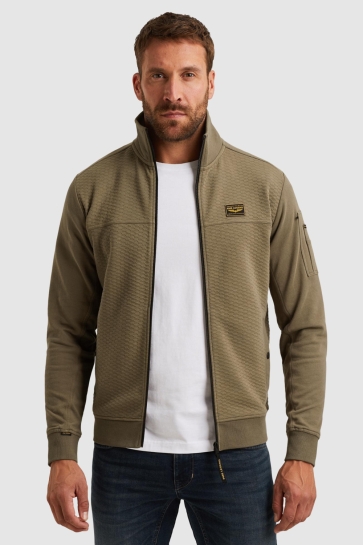 PME legend Vest SWEATVEST MET RITSSLUITING PSW2510474 6389