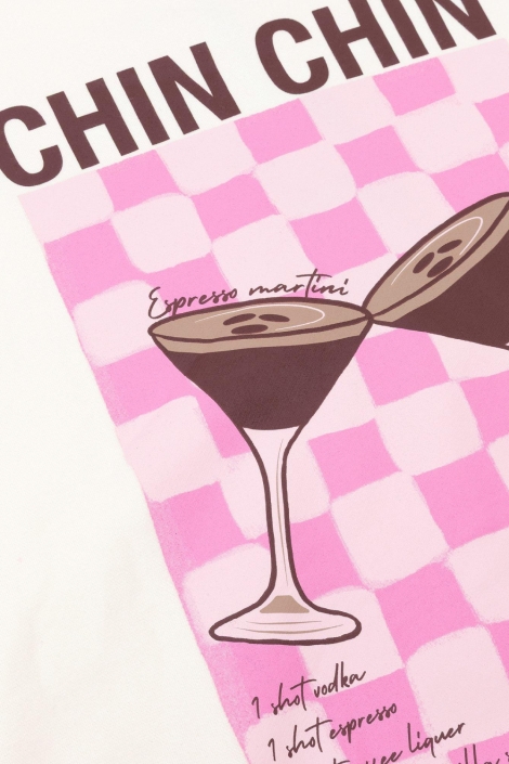 Ydence beige dames sweater | Kleurstaal