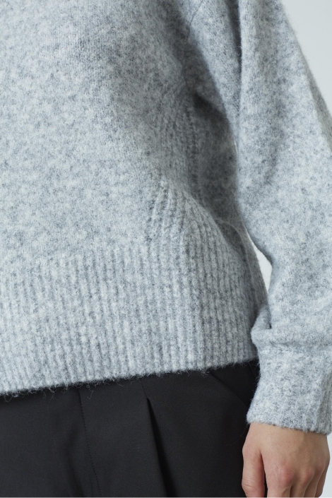 SisterS point grijze dames trui | Close up