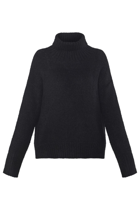 SisterS point zwarte dames trui | Vooraanzicht