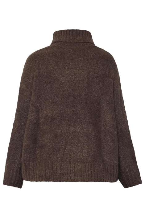 SisterS point bruine dames trui | Achteraanzicht