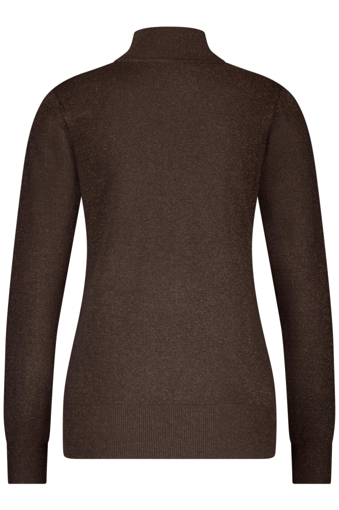 Red Button bruine dames t-shirt | Achteraanzicht