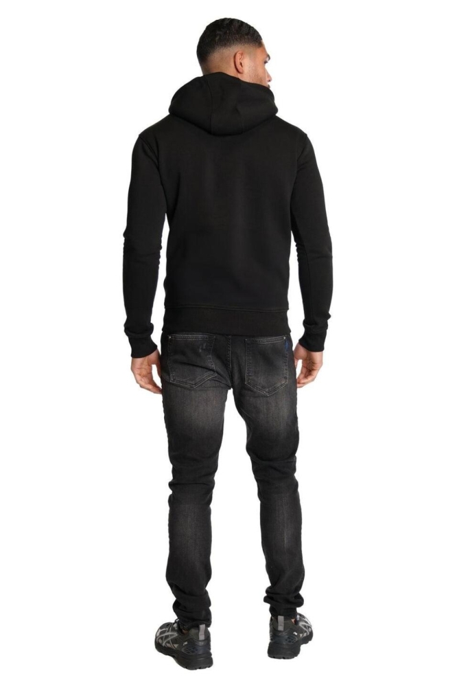 Malelions zwarte heren sweater | Model