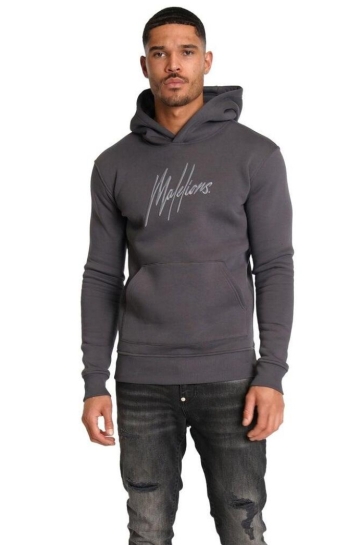 Malelions TRUI MET CAPUCHON MM1 BF25 09 1011 ANTRA/GREY