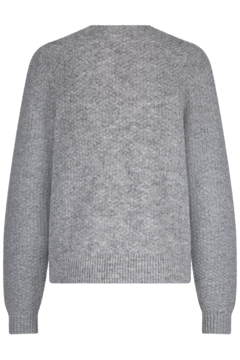 Red Button grijze dames vest | Achteraanzicht