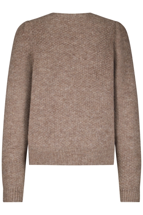 Red Button bruine dames vest | Achteraanzicht