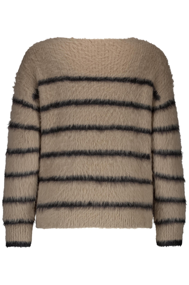 Red Button camel dames trui | Achteraanzicht