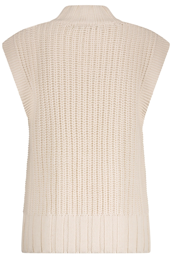 Red Button beige dames trui | Achteraanzicht